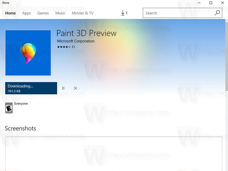 microsoft paint windows 10 download free