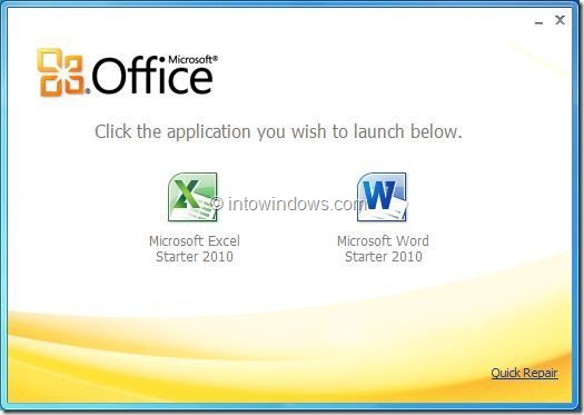microsoft office starter download for mac